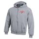 CHMP Yth Full Zip Hoody Grey